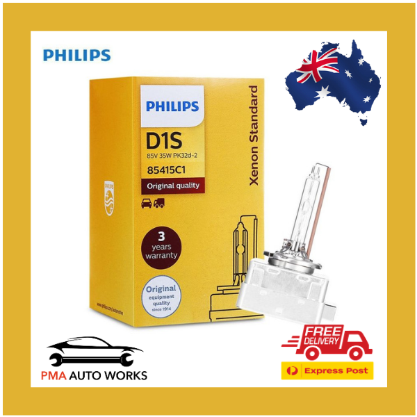 Genuine Philips D1S Xenon Standard XenStart Headlight Bulb - PMA Auto Works